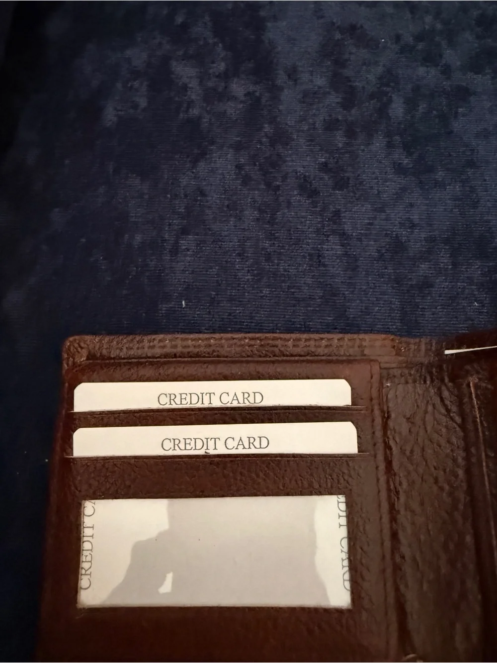 NKSK Craft Brown Leather Bi-Fold Wallet